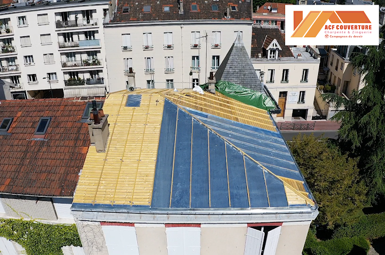 Couvreur Entreprise ACF COUVERTURE Compagnon Couvreur Zingueur Charpentier 92 Société — La Garenne-Colombes
