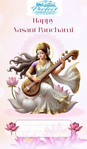 Perfect Furniture wishes you all a very Happy Basant Panchami 2026! 📚✨ Celebrate the festival wi… post image
