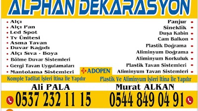 Alphan dekorasyon