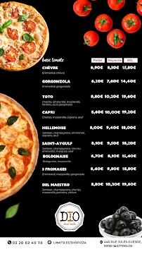 Menu Dio Pizza - Herseaux Wattrelos (frontière belge) Page 5