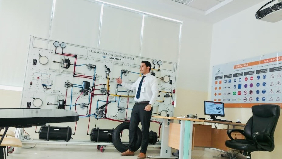 A Specialized Driving Training Instructor Certified from Emirates Driving Company Abu Dhabi Govt,