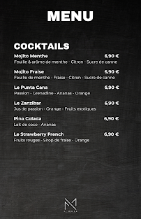 Menu Le Mönna Restaurant Page 3