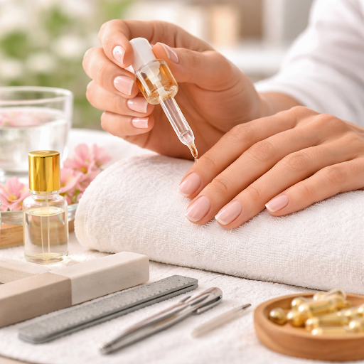 Love your manicures and pedicures but worried about weak nails? At Built On You Unisex Salon in I… post image