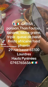 Menu AFRICAIN FOOD PHOENIX 3 Page 8