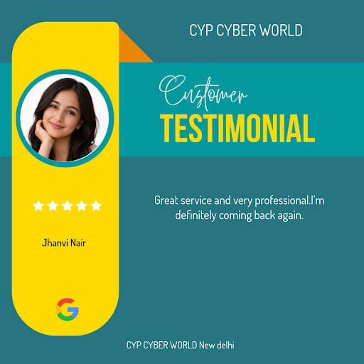 Jhanvi Nair's experience at CYP CYBER WORLD in Nagal was exceptional! She loved the efficient PAN… post image