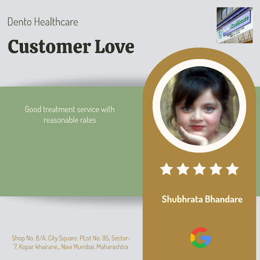 Shubhrata from Navi Mumbai shares her exceptional experience at Dento Healthcare, a trusted denta… post image