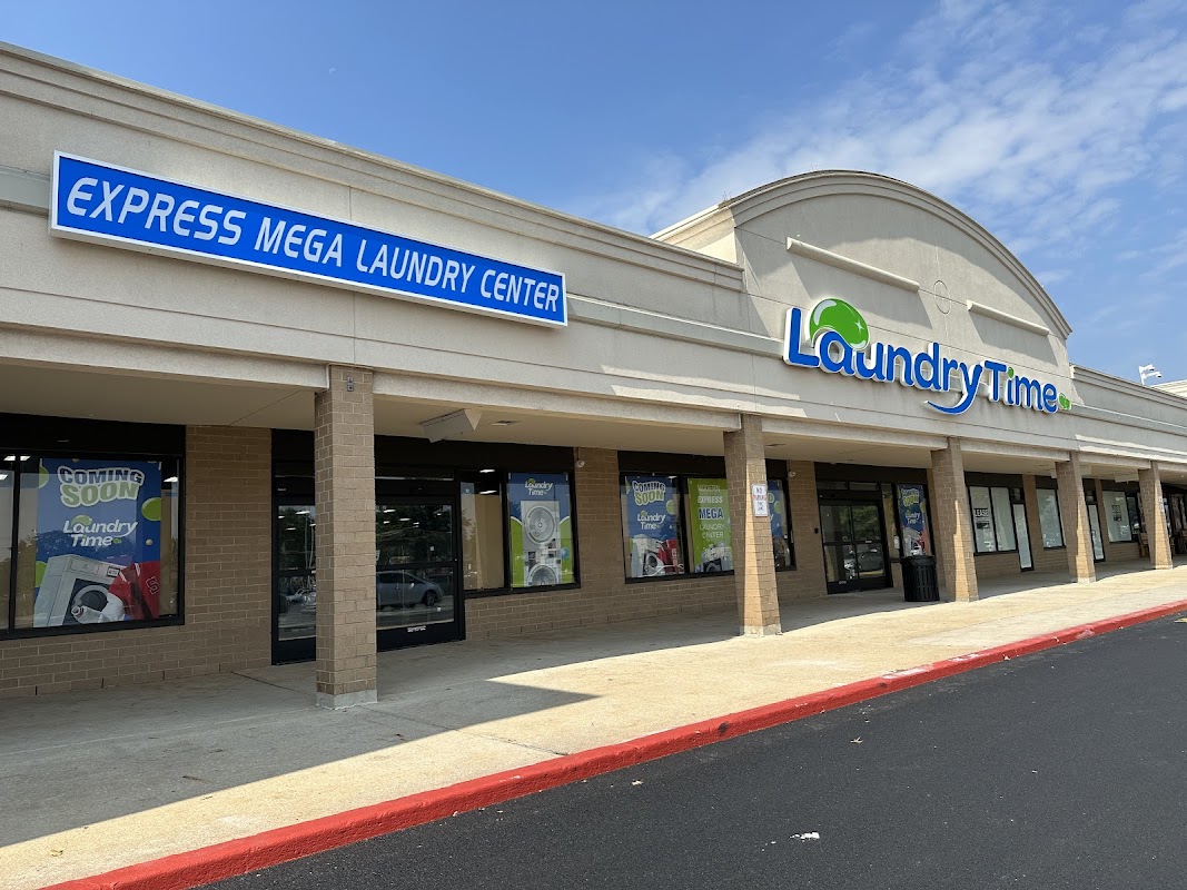 Clean laundry equipment at Laundry Time Penrose in Philadelphia, PA