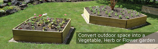 Timber Raised Garden Beds