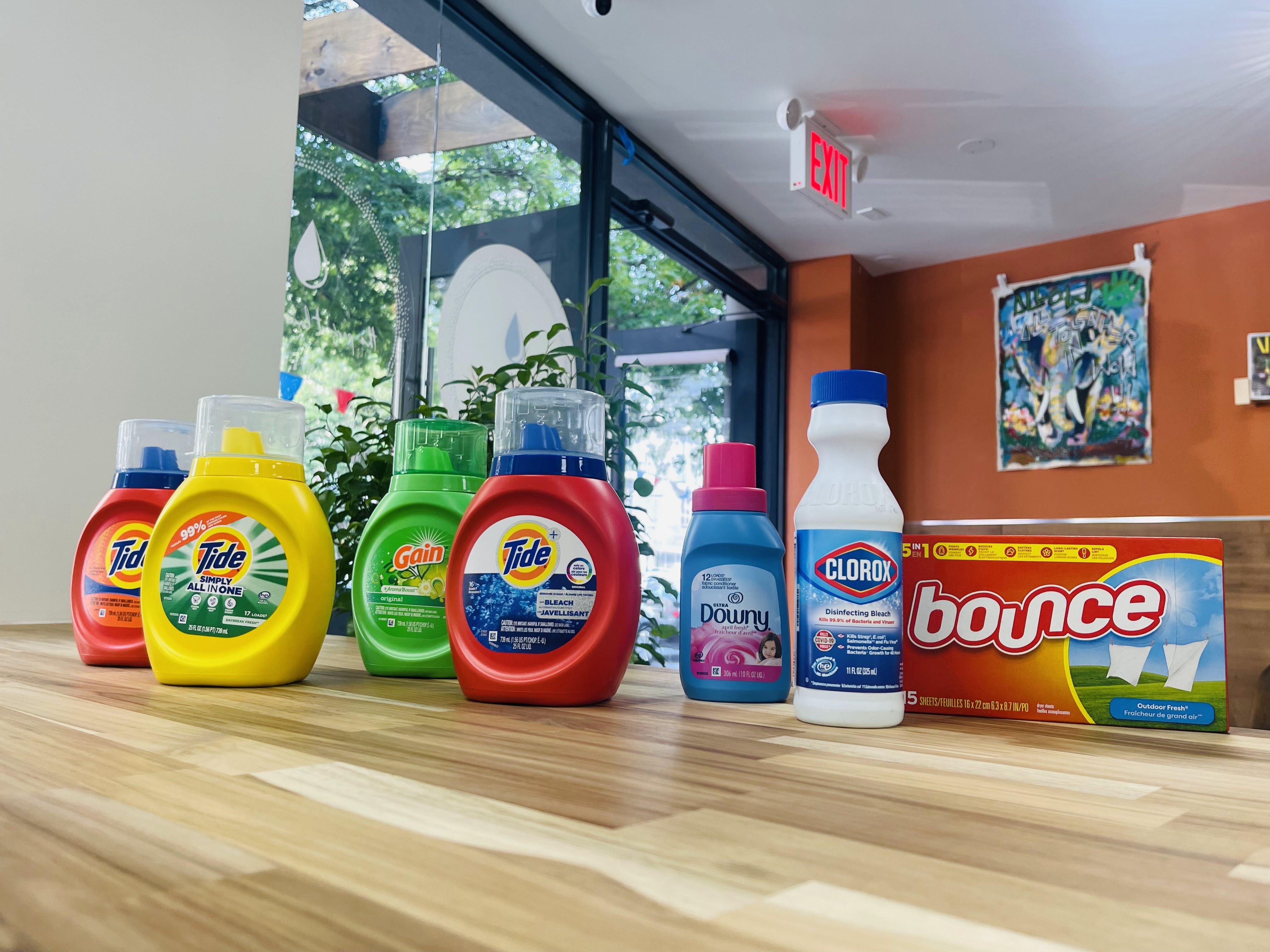 The Perfect Laundromat facility with washing machines in Brooklyn