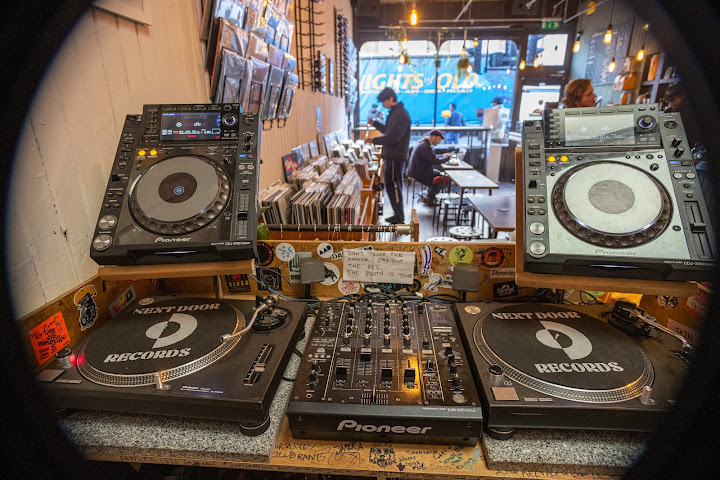 Next Door Records (record shop) by null