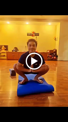 Yoga 🧘🧘🙏class helps me calm down from the agonizing stress of trying to get to 🧘🧘yoga class on time. post image