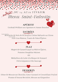 Menu Logis Hôtel Latitude Ouest Hôtel Rest. & Spa Page 2