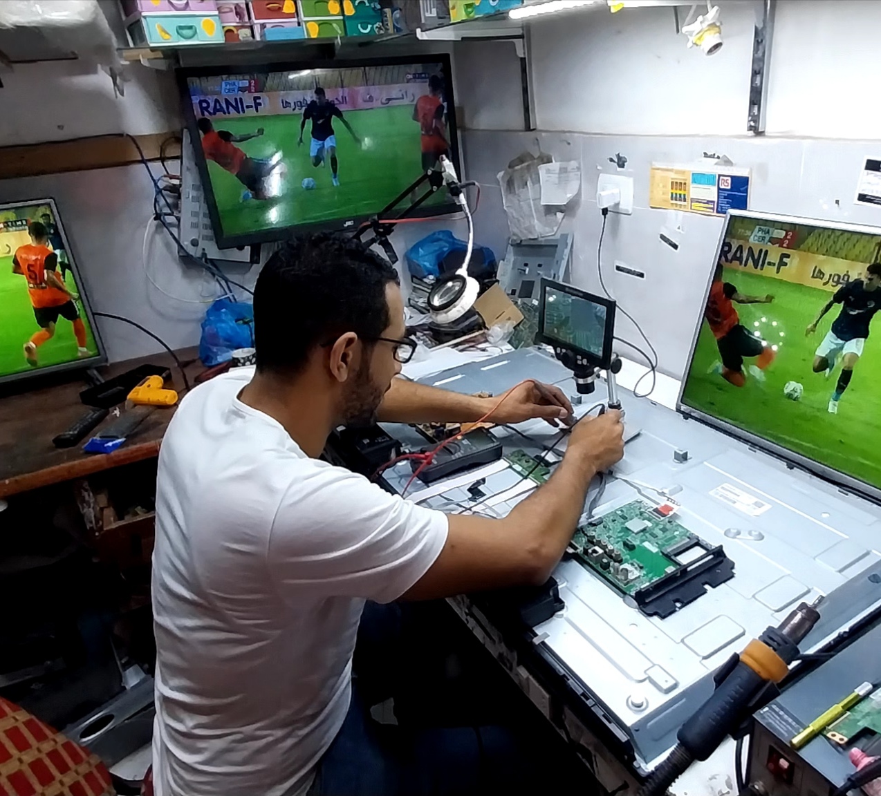 الأشمونى الكترونيك لصيانه الشاشات والاجهزه الالكترونيه بالاسكندريه - صورة 2