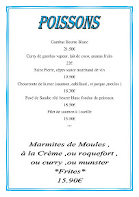 Menu Hotel Restaurant Relais Lorraine Alsace Pere & Fils Raon L'étape Vosges Page 4