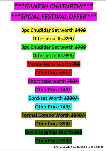 Ganesh Chaturthi Festival offer post image
