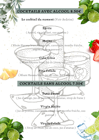 Menu Le Jules Page 1