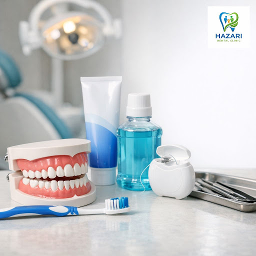 Good oral hygiene is the foundation of a confident smile and overall health. At Hazari Dental Cli… post image