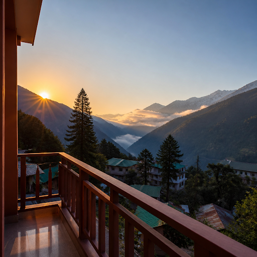 Imagine stepping out to your private balcony, hot tea in hand, as the first golden light touches…