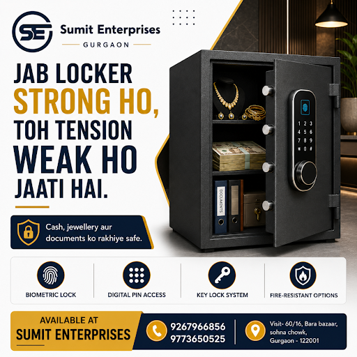 Experience convenience and advanced security with premium Automatic Locks from Sumit Enterprises. post image