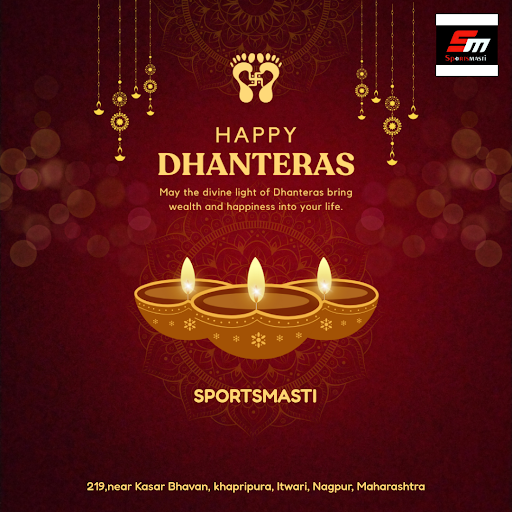 Wish you a Happy Dhanteras from SportsMasti Nagpur! As you adorn your homes with diyas and gold,… post image