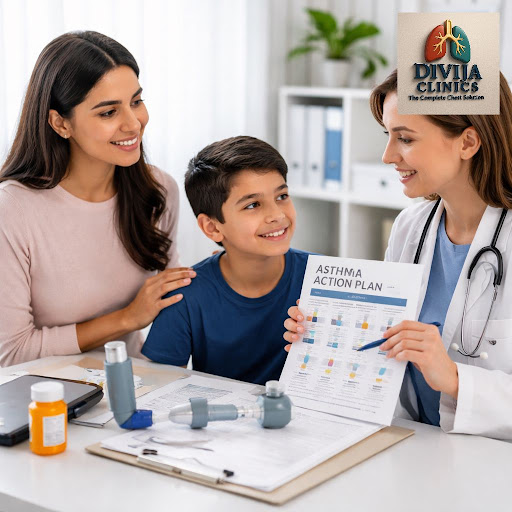 Breathe easier every day with personalised asthma care at DIVIJA CLINICS - The Complete Chest Sol… post image
