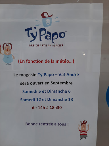 Ty'papo Breizh Artisan Glacier Val André - Thumbnail