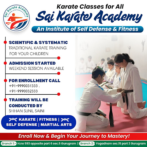 #SaiKarateAcademy #KarateClasses #SelfDefense #MartialArts #GurugramKids #FitnessTraining #Discip… post image