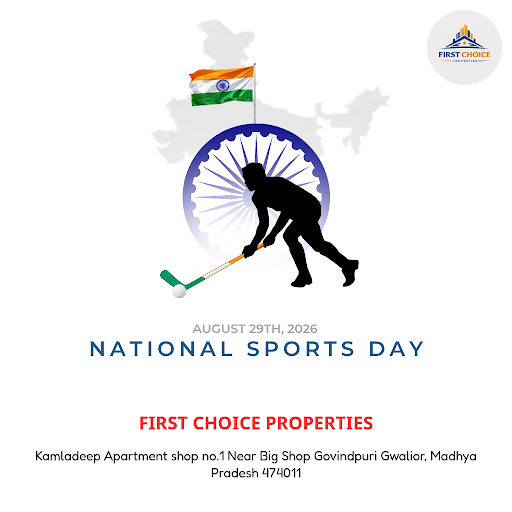 Celebrate National Sports Day with FIRST CHOICE PROPERTIES, your trusted partner for residential…