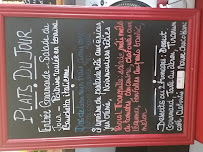 Menu L'Homme Tranquille restaurant Le Mans Page 16