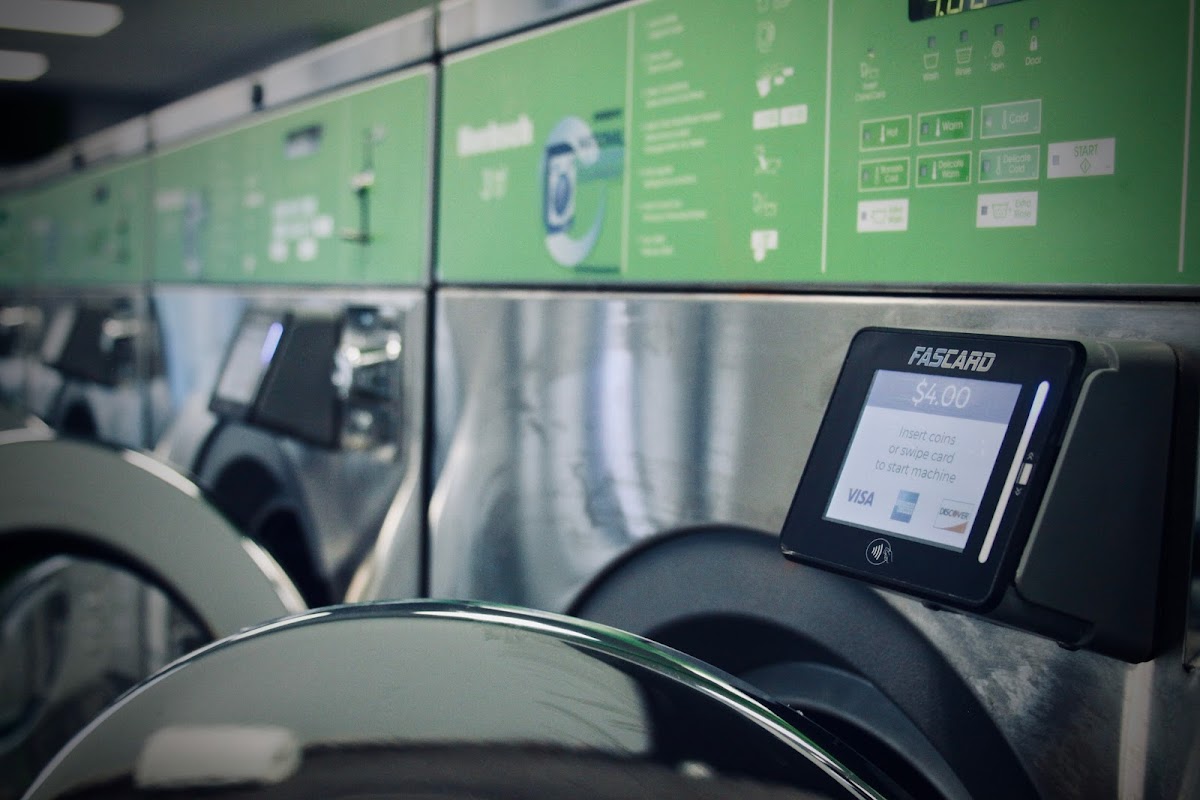 Self-service laundry at The Wash House, Nashville, TN