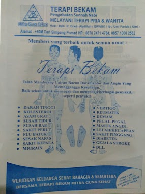 TERAPI BEKAM MITRA GUNA SEHAT, Author: Nurul Huda