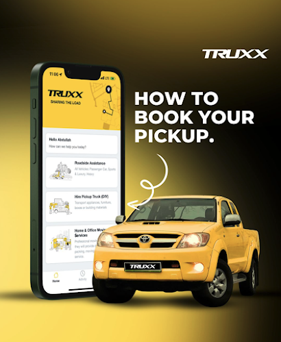 TRUXX: Car Recovery | Pickup Trucks | Home Moving - Courier service