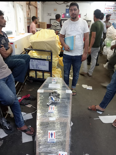 Kolkata to Lucknow dead body transport complete process by air cargo