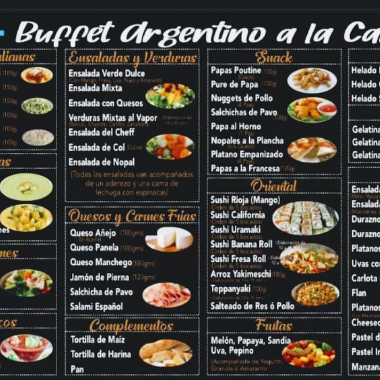 La Rioja Buffet Argentino - Restaurante Argentino en El Capulín