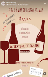 Photo n°11 de Bistro Volnay à Paris (Cuisine française moderne)