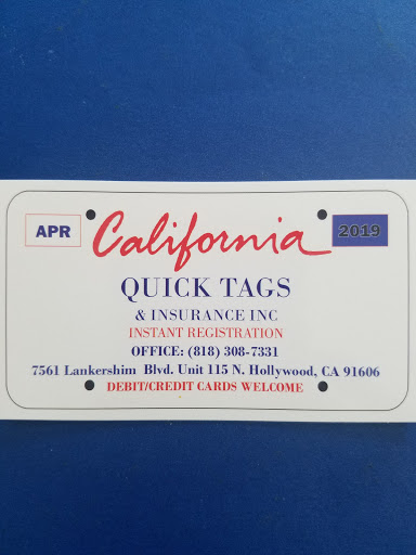QUICK TAGS & INSURANCE INC (DMV Registration Services) - Thumbnail