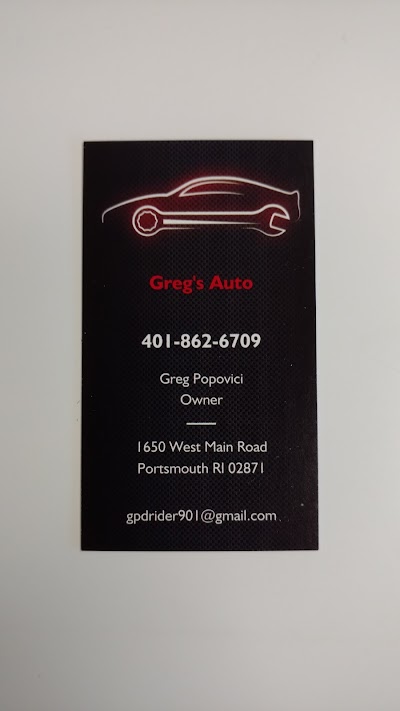 Gregs Auto RI