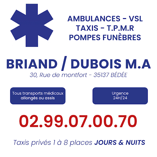 AMBULANCE TAXI BRIAND MARIE ANDREE