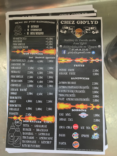 Friterie chez GIO'LYD
