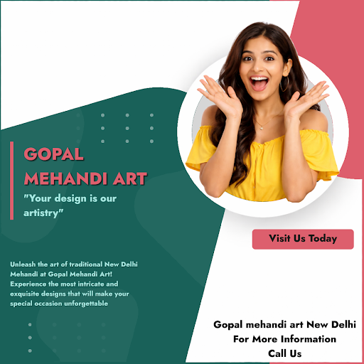 Unleash the art of traditional New Delhi Mehandi at Gopal Mehandi Art! Experience the most intric… post image