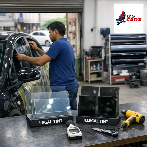 Confused about what level of sunfilm is legal for your car in India? At U.S Carz Accessories in D… post image