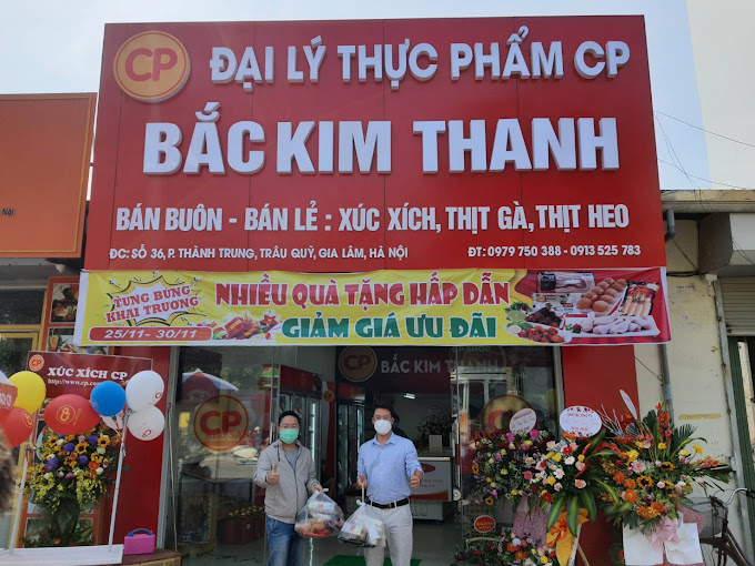 Đại lý thực phẩm CP Bắc Kim Thanh