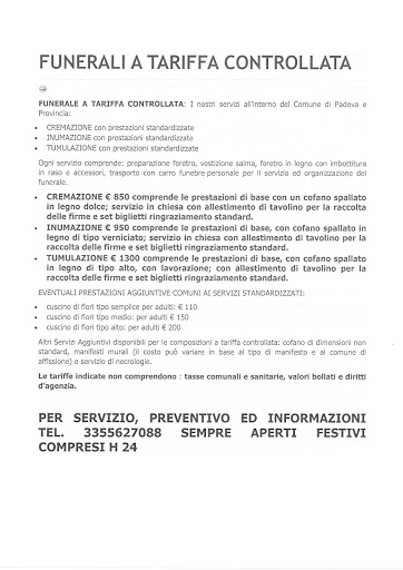 IMPRESA FUNEBRE SELVAZZANO - Thumbnail