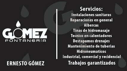 Plomería y Fontanería Gómez.