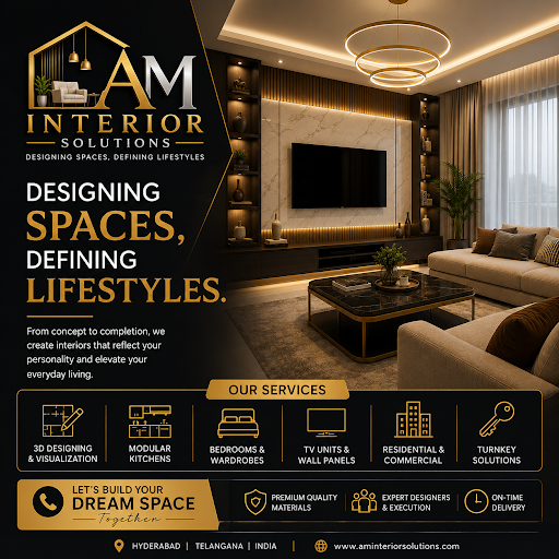 Luxury Interior Design in Hyderabad 🏡✨