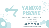 Yanoxo Piscine - Entretien, dépannage & réparation à Laurède