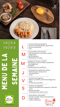 Menu LES MENUS SERVICES NIORT Page 1