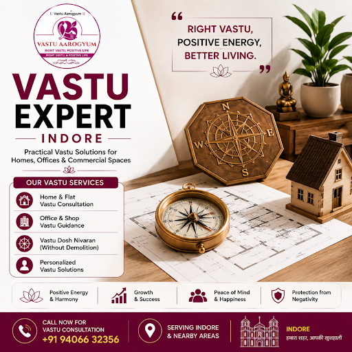 Different properties require different Vastu considerations. Vastu Aarogyum is a trusted Vastu ex… post image