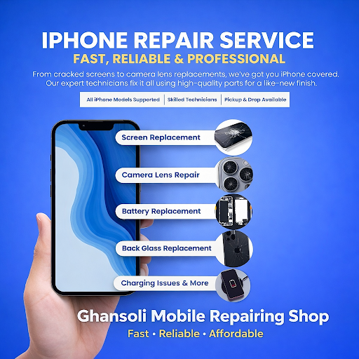 📱 Best iPhone Repair Service in Ghansoli – Navi Mumbai