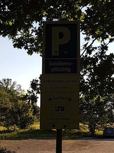 Parkplatz / Wohnmobilplatz am Elsterstausee - Thumbnail